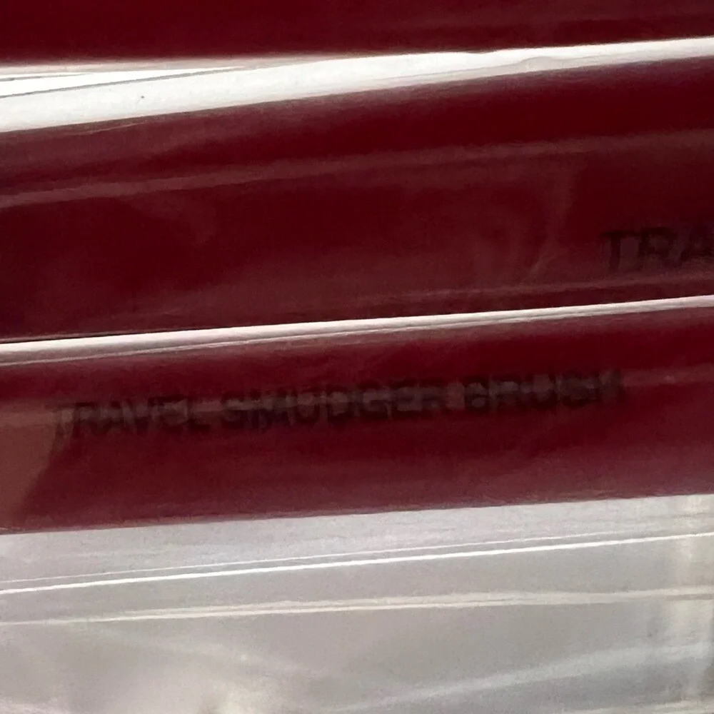 BRAND NEW Smashbox 3 Piece Travel Brush Set Fan Smudger‎ Shadow